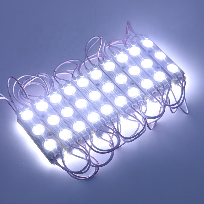 china 12v 3 light sign lens 1.5w modulo de led mini smd led modul injection 2835 led modules