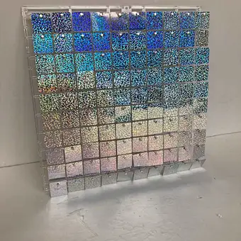 Shimmering Shiny Sparkle Sequin Wall Shimmer Wall