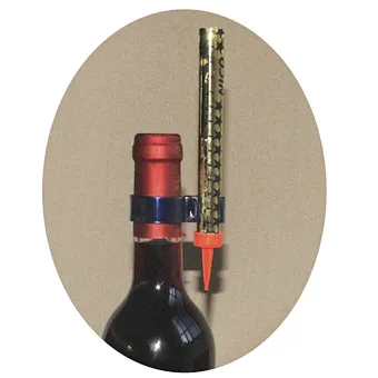 Ice Fountain Candle Clip for champagne wine and beer