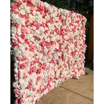 2022 New Design Stage Wedding Supplies Wedding Decor 40*60 cm Flower Backdrop Wall Decoration