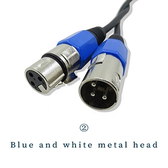 3-PIN DMX Signal Line 1M 5M 10M 15M 20 Meters LED PAR stage light Accessories dmx cable For Led Par Light Moving Head Beam Lamp