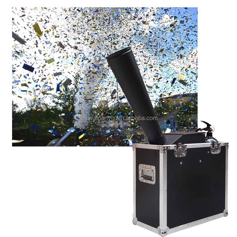 Wedding Event Party Festival Concert Stage Equipment Large Co2 Confetti Machine Confetti Blower Machine
