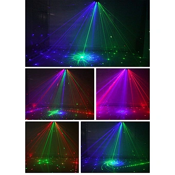 New 15 eyes LED laser effect moving beam lights dj LED Stage Light disco ball projector lazer lamps night club ceiling light bar