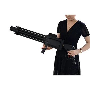 Stage Machine Wedding Party Celebration Effect Super Shooter Single Paper Dj Electric Popper Co2 Handheld Confetti Cannon Gun