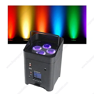 6*18W Rgbwauv Dj Wedding Battery Powered LED Uplight WIFI Wireless Dmx Stage Lights