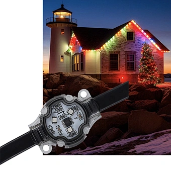 led pixel point lighting DC12V waterproof 5050 smd smart led rgb permanent led christmas pixel lights outdoor decoration