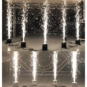 750w Fireworks Waterfall Fountain 650w Spinning Control 600w Mini Wireless Wedding Stage Special Effects Cold Spark Machine