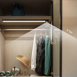 Led Under Cabinet Motion Sensor Closet Kitchen Magnetic Inner Hinge Lamp Battery Wireless Universal Wardrobe Night Light
