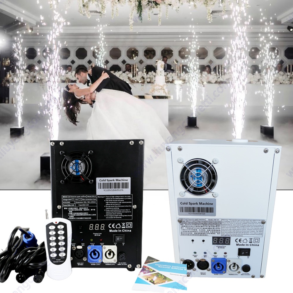 Spark Equipment Pyrotechnics Wedding Stage Powder Titanium Fireworks Factory Sparks Cold Sparkler Machine