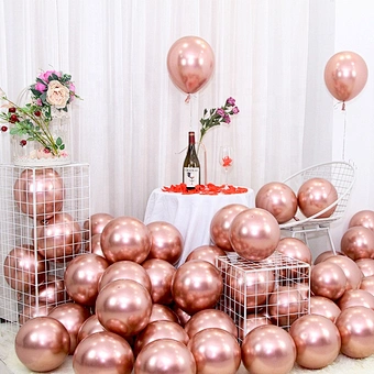 Wholesale Happy Birthday Party Decoration Balon Globos Set Metallic Latex Biodegradable Helium Ballon Balloons Gift