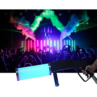 Smoke Night Atmosphere Prop Party Jet Cannon Dj Handheld Fog Machine Nightclub Bar Stage Special Effect Led Air Co2 Gun