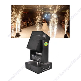 Wedding Fireworks Fountain Dmx Mobile Moving Head Sparkler Event Theater Entertainment Stage Special Effect Cold Spark Machine