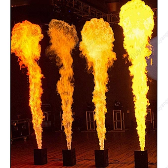 Factory Fire Machine Stage Effect Dmx Jet Flame Thrower Flame Projector for Outdoor Indoor Stage Theater safe channel