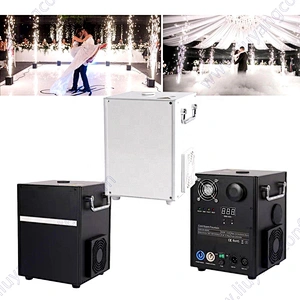 Dj Club Spark Fountain Machine 650w 750w Wedding Cold Sparkler Electric Dancing Cold Pyro Fireworks Machine Factory