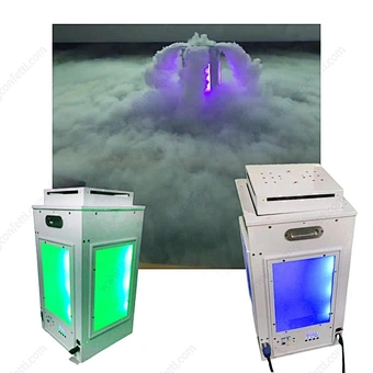 Couple Entry Low Ground Fog Stage Party Water Smoke Intelligent Lifting Effect Road Guide Wedding Dj Equipment Dry Ice Machine