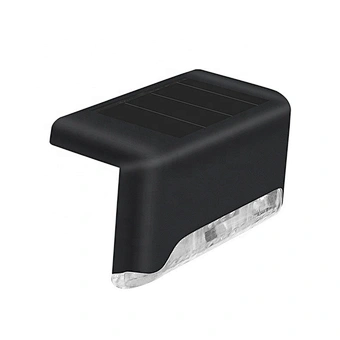 Outdoor abs led solar power stair step fence lamp solar led garden wall lights
