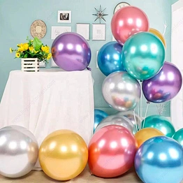 12 inch Metal Pearl Latex Balloons Thick Chrome Metallic Globos Birthday Decoration Chrome Party Latex Metallic Balloon