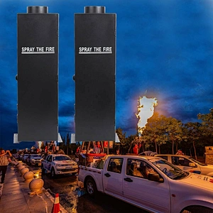 Party Dmx Control Ce Remote Indoor Wedding Sparkler Fireworks Color Spray Stage Show Effect Projector Dj Fire Flame Machine