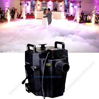 3500W dry ice machine dancing on the cloud for stage event party powerful 100% output low fog machine