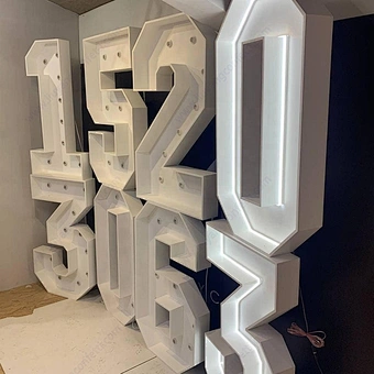 led electronic signs birthday party giant 4ft 5ft marquee love letters light up number for wedding decoration event props