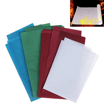 Best Selling Magician's Favorite Stage Trick Props Close Up Colored Fire Flame Rose Red Color Accessories Magic Flash Paper