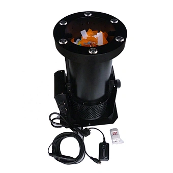 Co2 Cannon Dj Equipment Paper Fabriquer Des Blaster Making Gun Mini Streamer Dmx Remote 1500w Led Rgb Confetti Machine