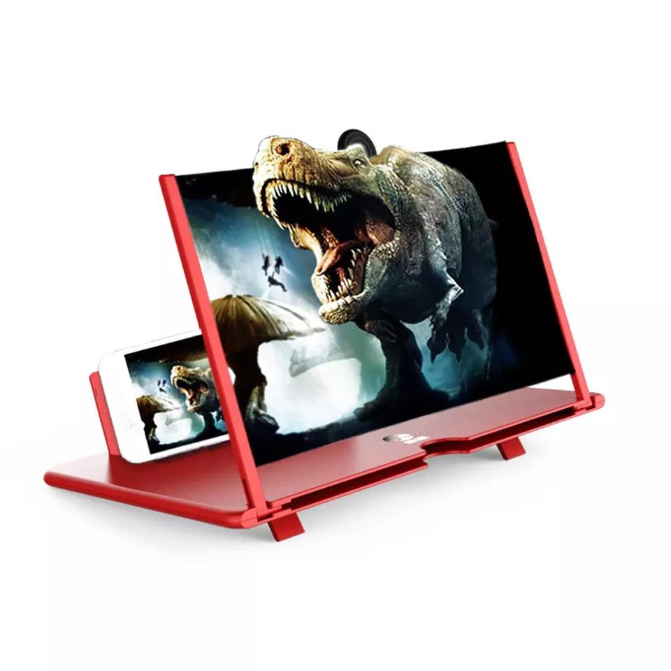 Cell Mobile Phone Magnifier Screen 3d Enlarged Video Desktop Holder Supplier Magnify Signal Booster Mobile Phone Amplifier Table