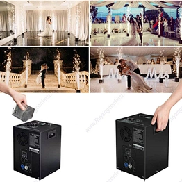 Waterfall 600 Watt Sparklers Handheld Powder Cold Fireworks Wireless Dmx Control 600w Spark Fountain Machine For Wedding Stage