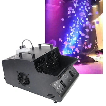 Led Light Concert Equipment 1500w Rgb Fog Smoke Bubble Machine For Wedding Stage Party