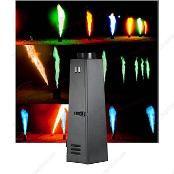 Moving Head Spray Dmx Firework Stage Event Wedding Dj Club Concert Equipment Sparkler Flame Projector Fire Machine