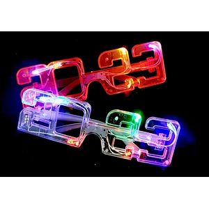 Plastic Cheap Light Up 2023 Glasses 2023 Led Party Glasses Led Flashing New Year 2023 Glasses Party Decoration 2023 Sunglasses