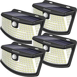 High Quality Cheap Price Outdoor Solar Powered Garden Lamp 100 LED Waterproof Motion Sensor Solar Wall Garden Lights