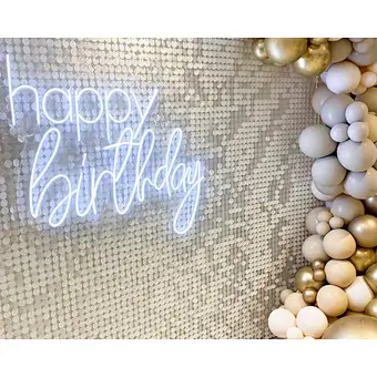Amazing Decoration Air Moving Prop Stunning Iridescent Wedding Mirror Rose Gold Backdrop 3d Disco Shimmer Sequin Wall Panel