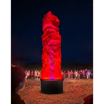 Stage Event Night Club Decoration Artificial Party Silk Fire Flame Effect Led Light