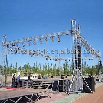 Trussing System Light Concert Aluminium Display Sale Used Dj Outdoor Design Stage Cheap 290mm Aluminum Square Lighting Truss
