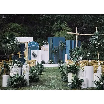 Round Backdrop Base White Acrylic Cylinder Supplies Iron Gold Dessert Table Stand ACRYLIC ROUND  Wedding Party Event Decoration