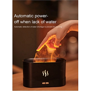 New Usb Fire Oil 3d Effect Aroma Diffuser Air Humidifier Ultrasonic Cool Mist Maker Fogger Led Essential Oil Flame Lamp Difusor