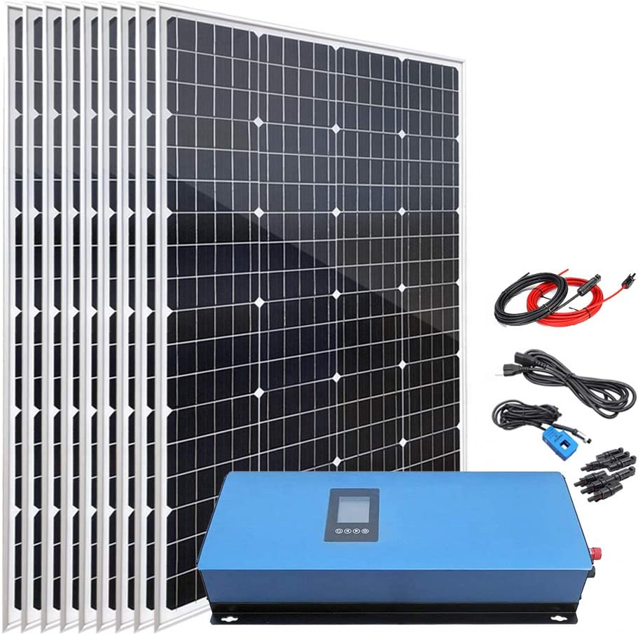 China Manufacture photovoltaic 10 kw on grid solar kits 10kw solar power system for Europe solar panel system