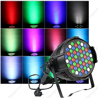 54*3w Rgb 54 Led 3w up lighting wedding Dmx Wash 3in1 Par Light 54x3w Led Stage Lights Dj Equipment