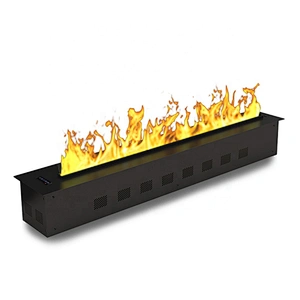 High quality multi color water vapor 3D steam indoor humidifier electric fireplace stoves insert with led light