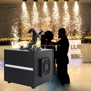 400W Cold sparkler machine waterfall fireworks fall cold spark fountain machine for stage wedding special effect