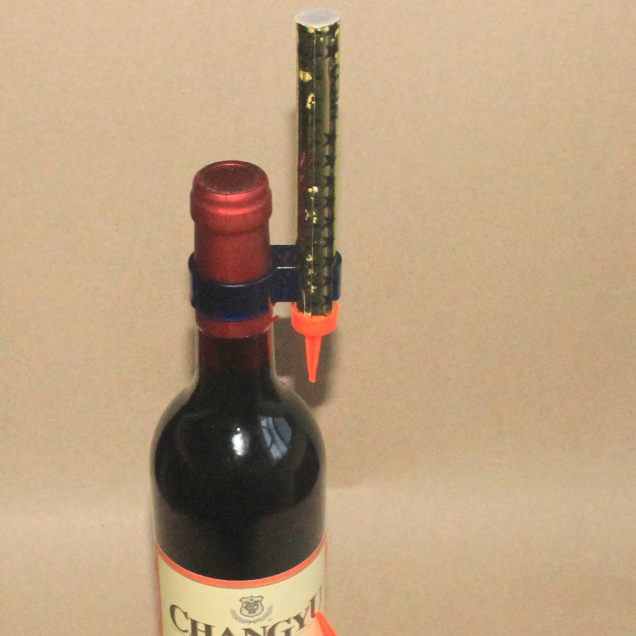 Ice Fountain Candle Clip for champagne wine and beer