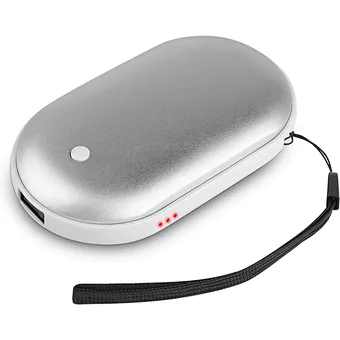 Mini Portable High Quality Usb Rechargeable Hand Warmer Reusable Electric Handwarmer With Mobile Power Bank