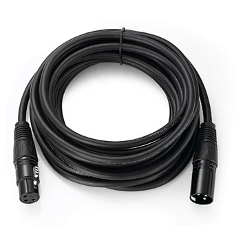 3Pin XLR Microphone Cable Male To Female Mic Black Audio Cable HIFI XLR Cable OEM Custom Low Noise Interference Flexible