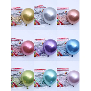 Balloons wholesale 10inch Glossy Metal Pearl Latex Balloons Thick Chrome Metallic Colors helium Air Balls Globos