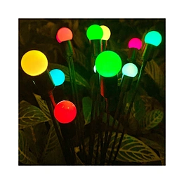 Outdoor Solar Pathway Light Waterproof 6/8/10 heads led Powered Swaying Firefly Lamp Starburst Solar Firefly Garden Light