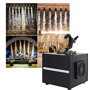 400W Cold sparkler machine waterfall fireworks fall cold spark fountain machine for stage wedding special effect