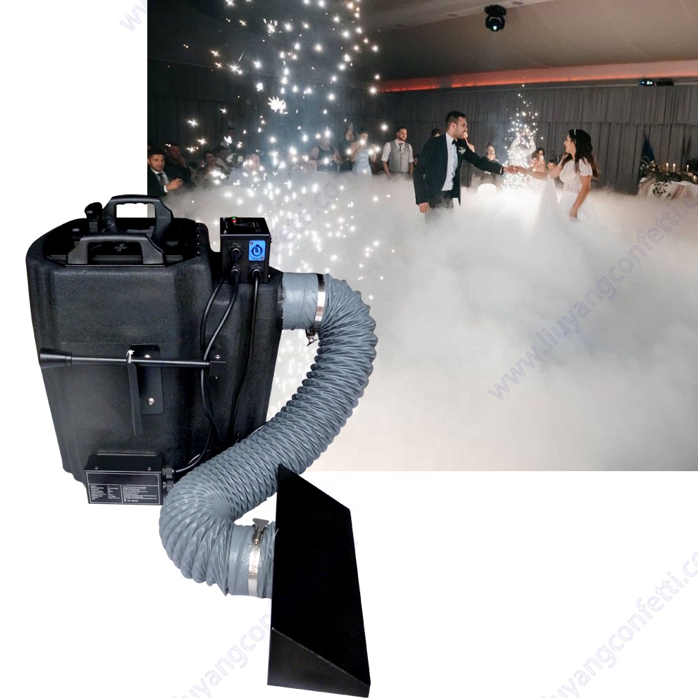 Dj Mini Stage Special Effect Equipment Smog 3000w Water Wedding Ktv Party Bar 3500w Nimbus Dry Ice Low Lying Fog Smoke Machine
