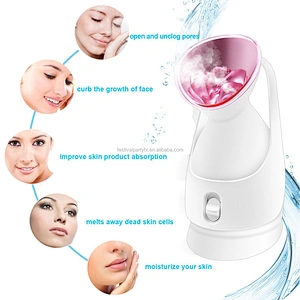 Nano Ionic Face Steamers For Portable Home Humidifier Warm Mist Steam Machine Sauna Spa Steaming Skincare Facial Steamer