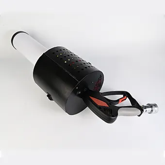 Powerful DJ used confetti gun electric confetti gun for celebration and performance